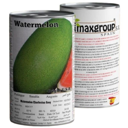 Watermelon Charleston Grey Seeds Tin – image 2