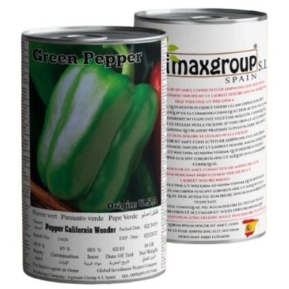 Pepper California Wonder Seeds Tin – image 1