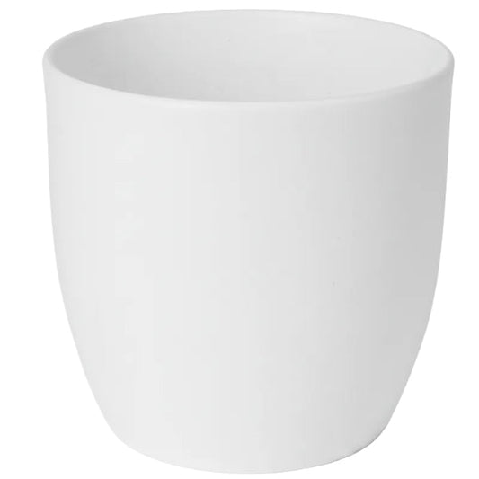 White Pot Porcelain Round – image 2