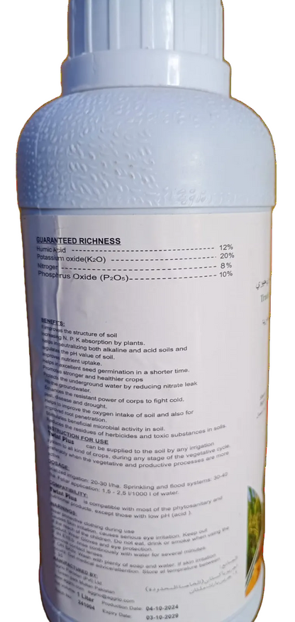 GPC Twint plus Liquid Fertilizer 1 liter – image 2