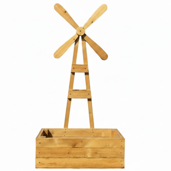 Handmade Fan Wheel Planter – image 2