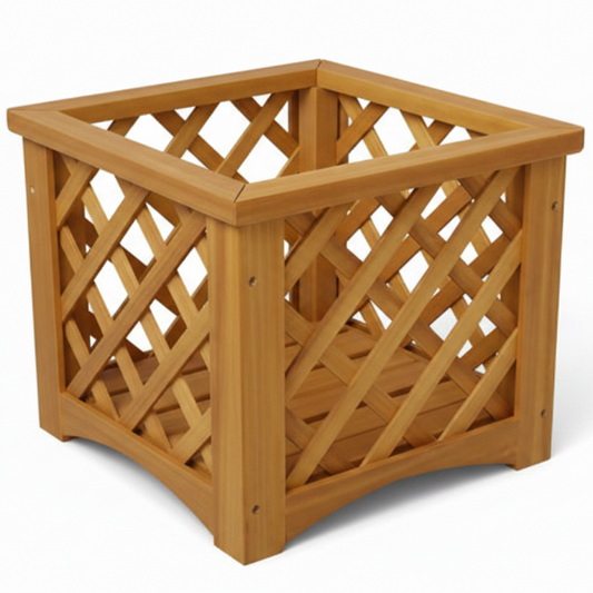 Handmade Cross Planter Keeper – image 2