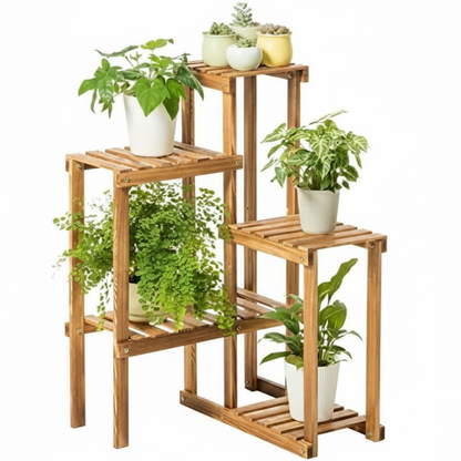 Handmade Jarza Planter Shelf – image 1