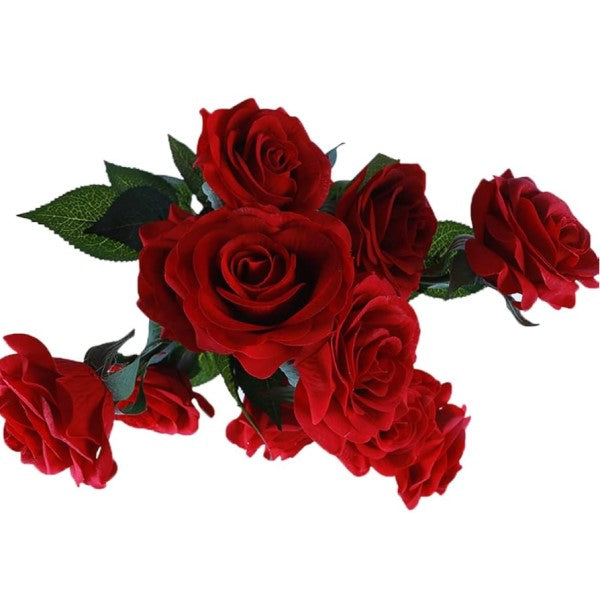 Fresh Red Roses and Bouquet – image 3