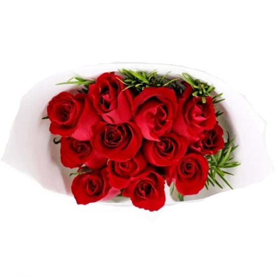 Fresh Red Roses and Bouquet – image 4