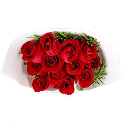 Fresh Red Roses and Bouquet – image 4